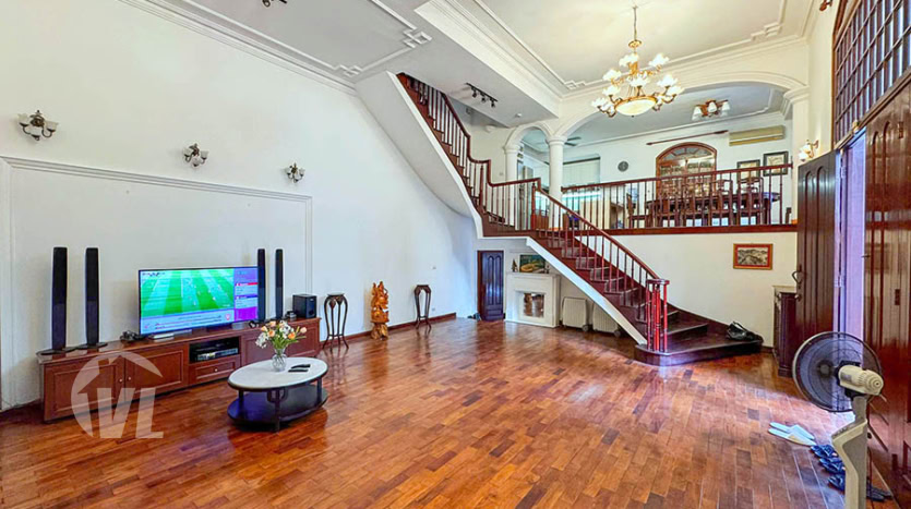 Spacious 4-Bedroom Furnished House for Lease in Tay Ho District