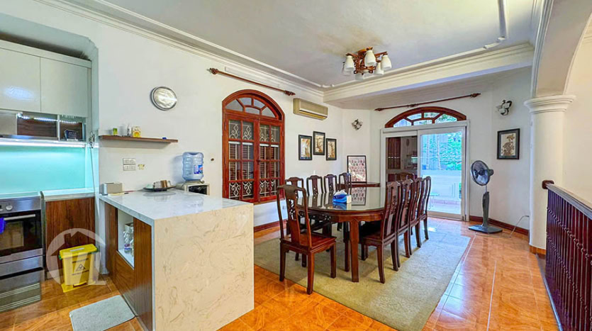 Spacious 4-Bedroom Furnished House for Lease in Tay Ho District