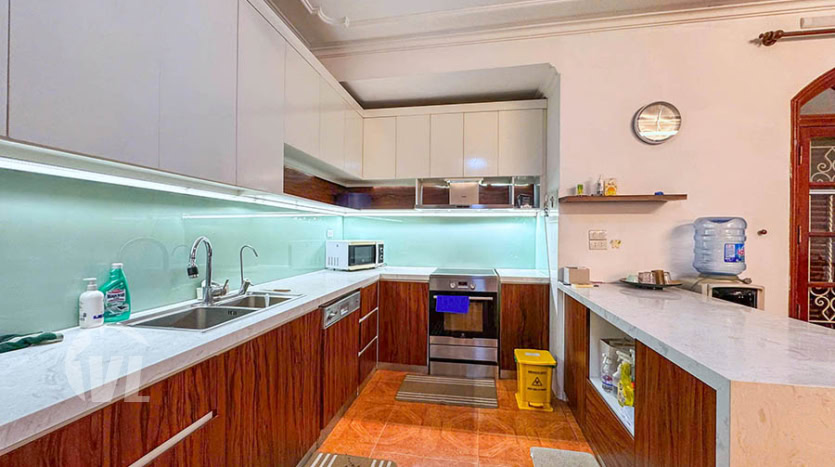 Spacious 4-Bedroom Furnished House for Lease in Tay Ho District