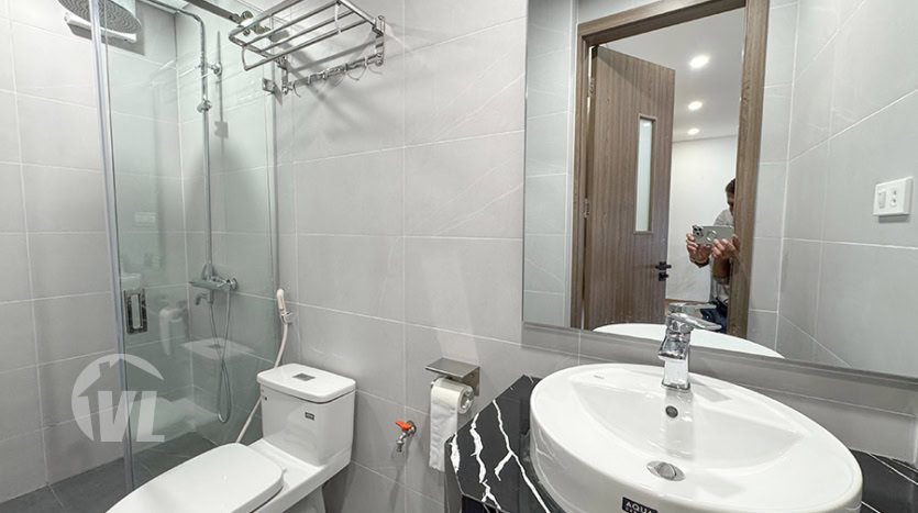The apartment has 1 bedroom, 1 bathroom and 60 sqm in size. It's fully furnished with good quality equipment. The big balcony with lake view is the plus of the apartment.