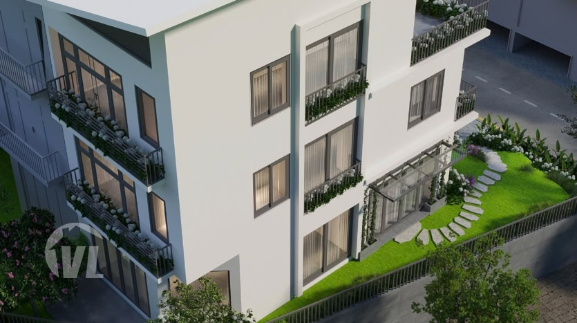 Brand new 4 bedroom house to rent in Long Bien district
