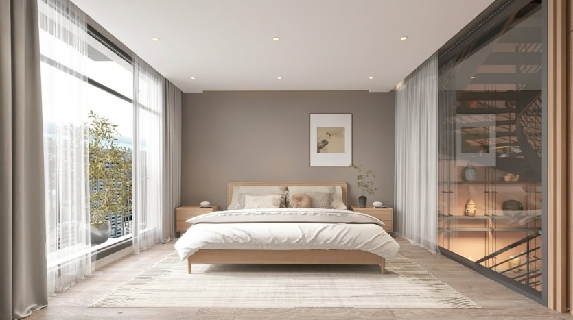 Brand new 4 bedroom house to rent in Long Bien district