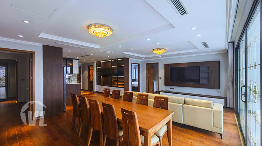 Spacious & Modern 4-Bedroom Apartment for Rent in Tay Ho
