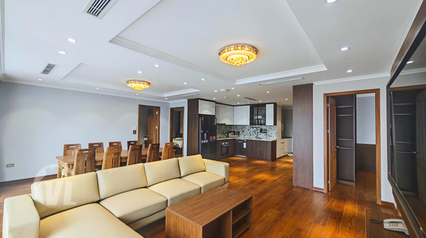 Spacious & Modern 4-Bedroom Apartment for Rent in Tay Ho