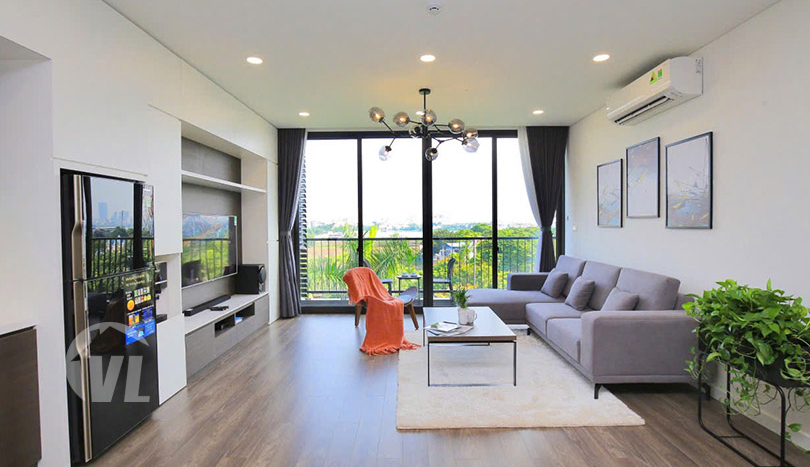 Modern 2-Bedroom Apartment with Scenic Views in Tay Ho