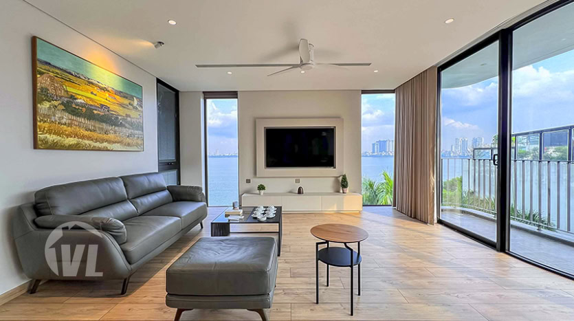 Modern 3-Bedroom Apartment with Lake View in Tay Ho
