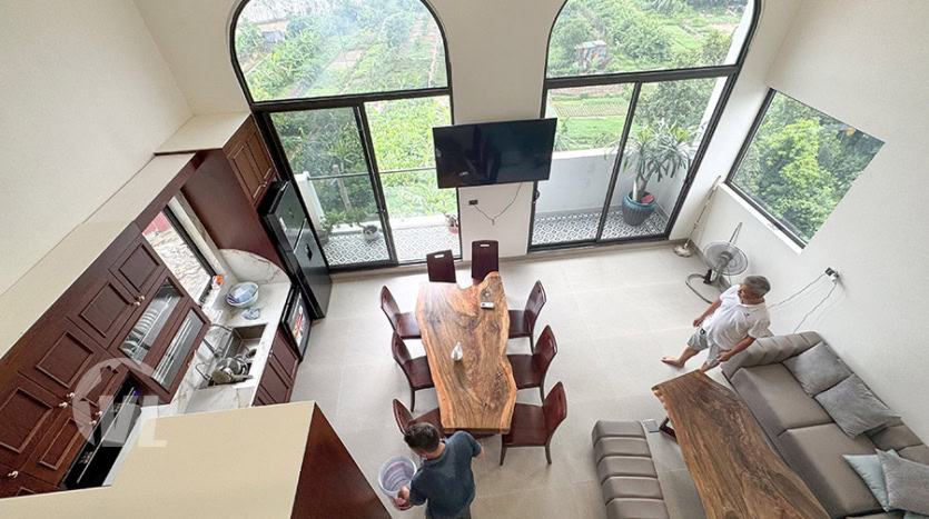 Modern 4-Bedroom House with River View for Rent in Long Bien