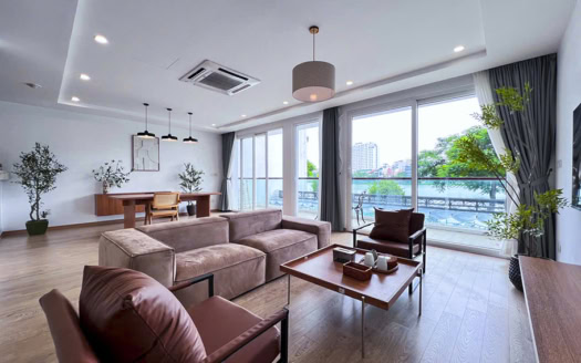 Spacious 3-Bedroom Serviced Apartment with Stunning West Lake View
