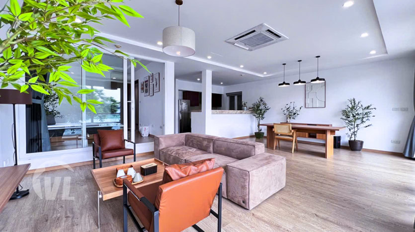 Spacious 3-Bedroom Serviced Apartment with Stunning West Lake View