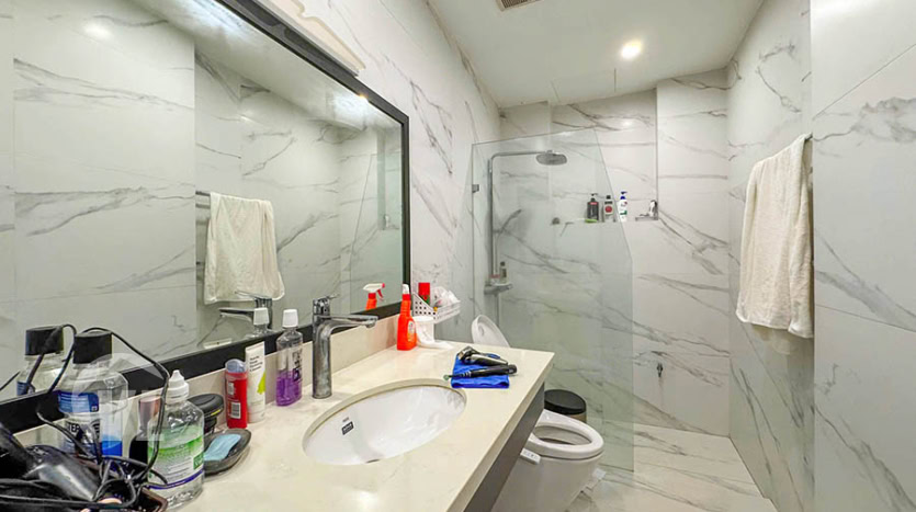 Modern villa to lease with car access and terrace in Tay Ho