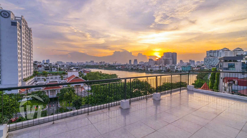 New rental 2 bed apartment facing the West Lake in Tay Ho