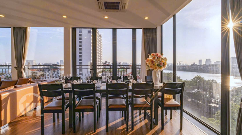 New rental 2 bed apartment facing the West Lake in Tay Ho