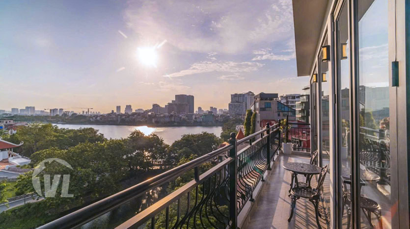 New rental 2 bed apartment facing the West Lake in Tay Ho