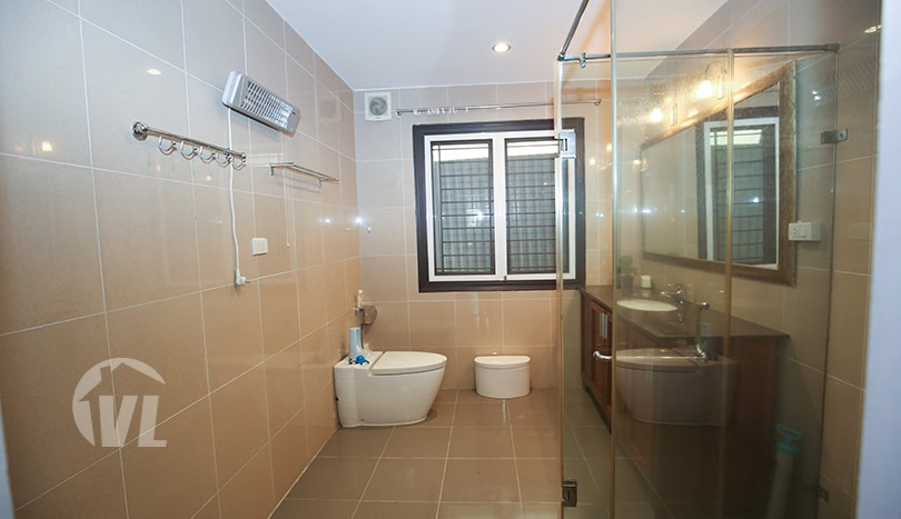 Rental 3 bedroom furnished house in Tay Ho with 500sq m garden