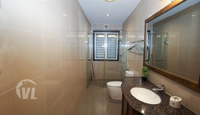 Rental 3 bedroom furnished house in Tay Ho with 500sq m garden