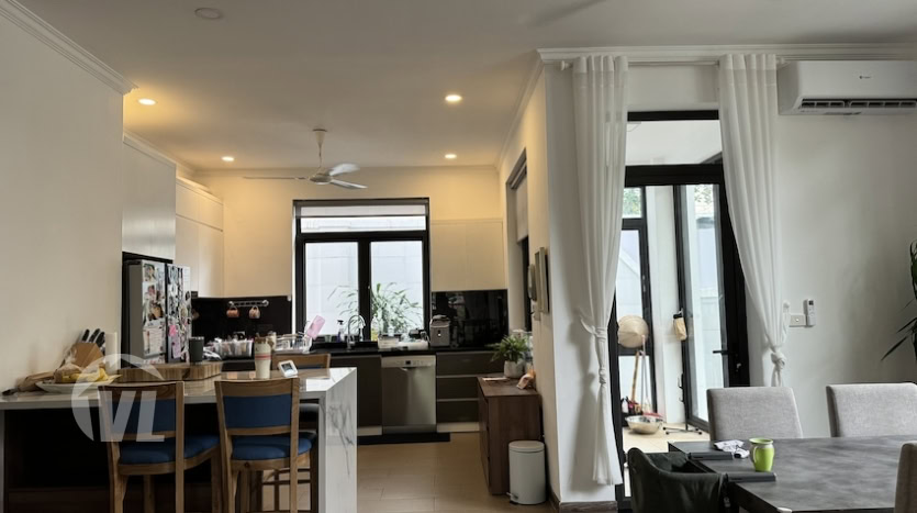 Corner house to rent in Ciputra partly furnished 5 beds 3 baths