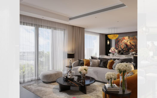 Luxury & modern style furnished apartment for rent in D’. Le Roi Soleil Tay Ho