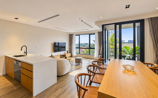 New 3 beds furnished flat to rent in Tay Ho