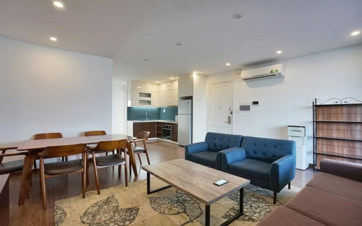 2 bedroom apartment for rent in Tay Ho with a big balcony