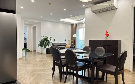 Newly renovated 3 bedroom apartment for rent in E4 Ciputra