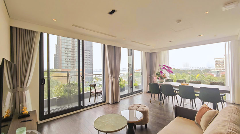 Brand new 3 beds apartment to lease in Tay Ho area