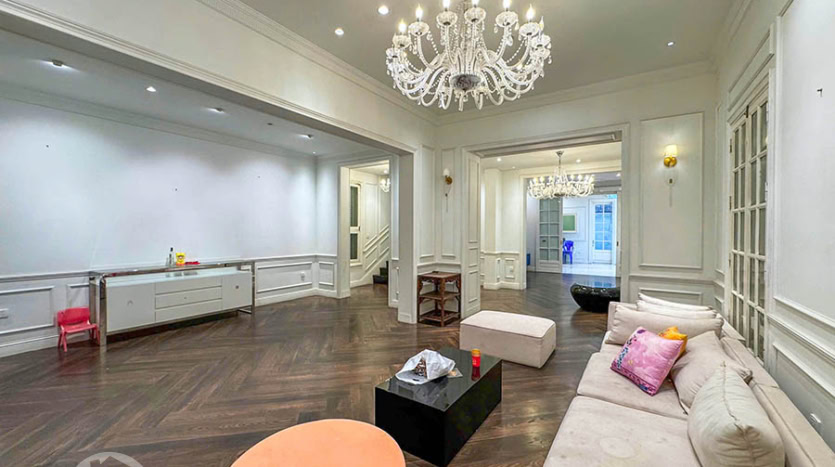 Elegant 5-Bedroom French Colonial Villa for Rent in Tay Ho