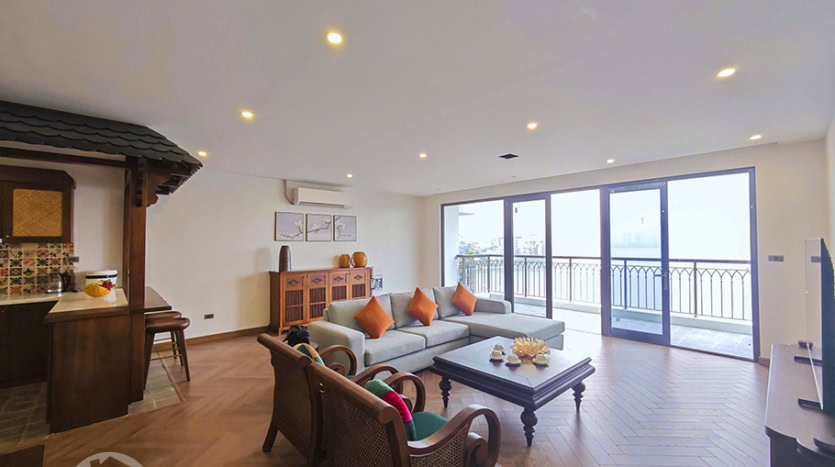 Luxury 250 m² Apartment for Rent Direct West Lake Views Hanoi