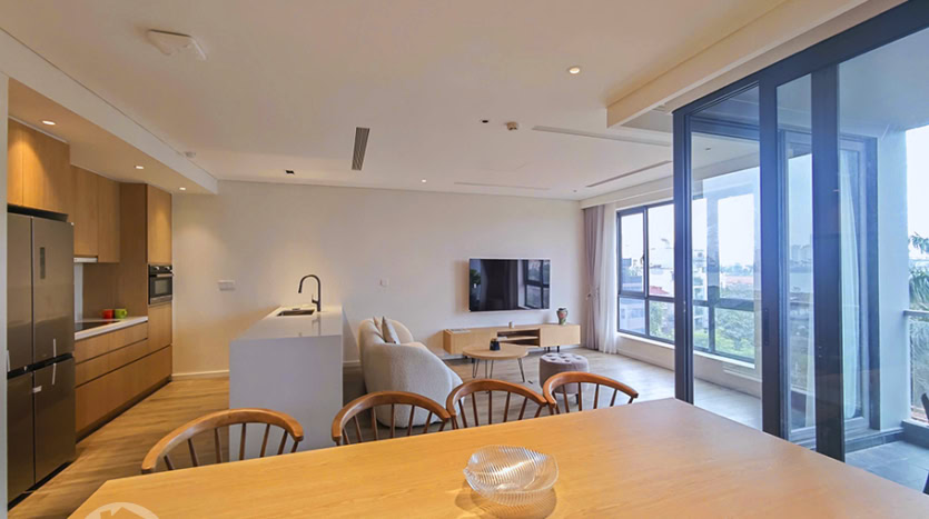 New 3 beds furnished flat to rent in Tay Ho