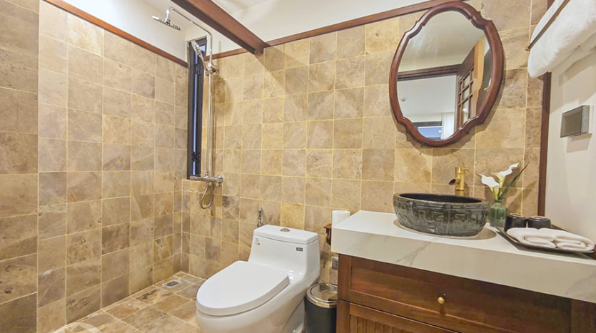 Brand-new Indochina-style 3-bedroom apartment for rent in Tay Ho