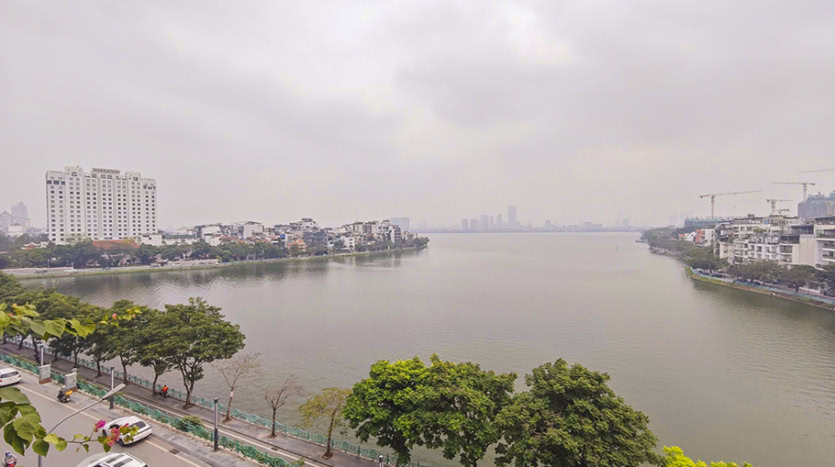 Brand-new Indochina-style 3-bedroom apartment for rent in Tay Ho
