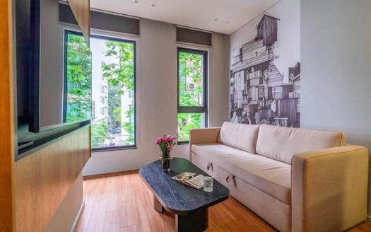 City view 1 bedroom apartment for rent in Truc Bach