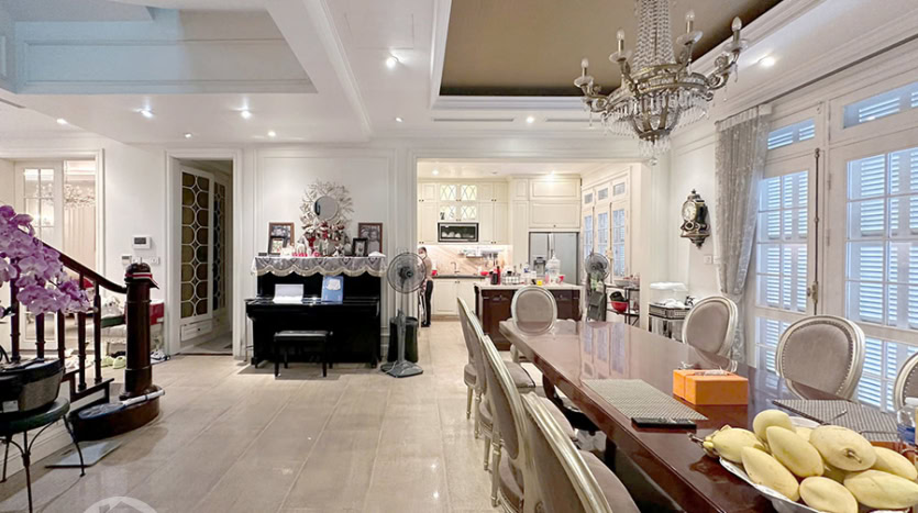 Elegant 5-Bedroom Furnished Villa for Rent in Ciputra T Block, Hanoi