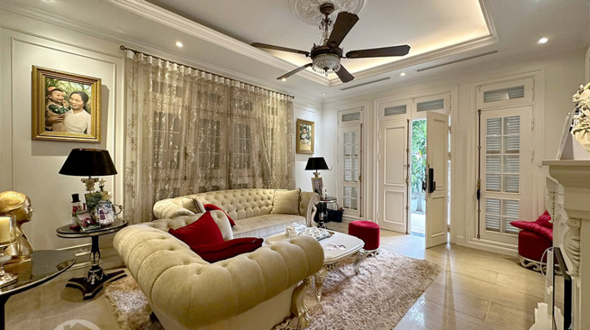 Elegant 5-Bedroom Furnished Villa for Rent in Ciputra T Block, Hanoi