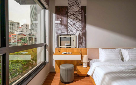 Modern 3 bedroom apartment for rent in Truc Bach