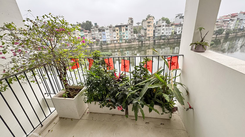 Modern 3-Bedroom Lakefront House for Rent in Long Bien