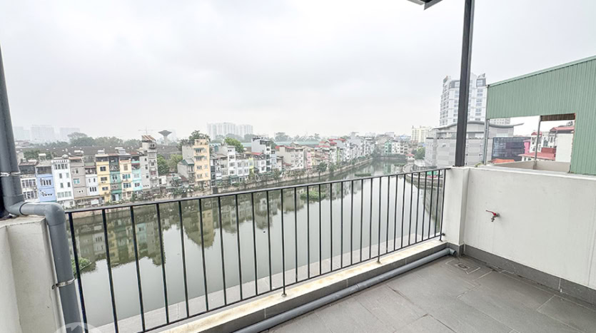 Modern 3-Bedroom Lakefront House for Rent in Long Bien