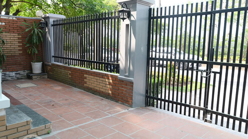 Partly furnished 4 beds house to lease in Ciputra Hanoi