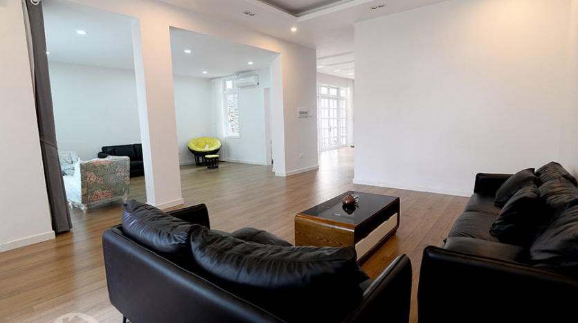 Partly furnished 4 beds house to lease in Ciputra Hanoi