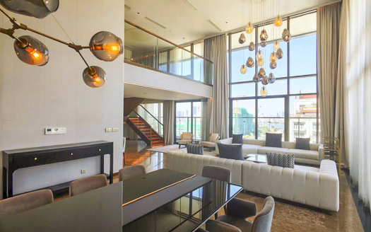 Stunning Furnished 5-Bedroom Penthouse for Rent in Tay Ho Hanoi