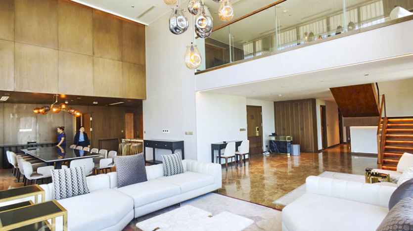 Furnished 5-Bedroom Penthouse for Rent in Tay Ho