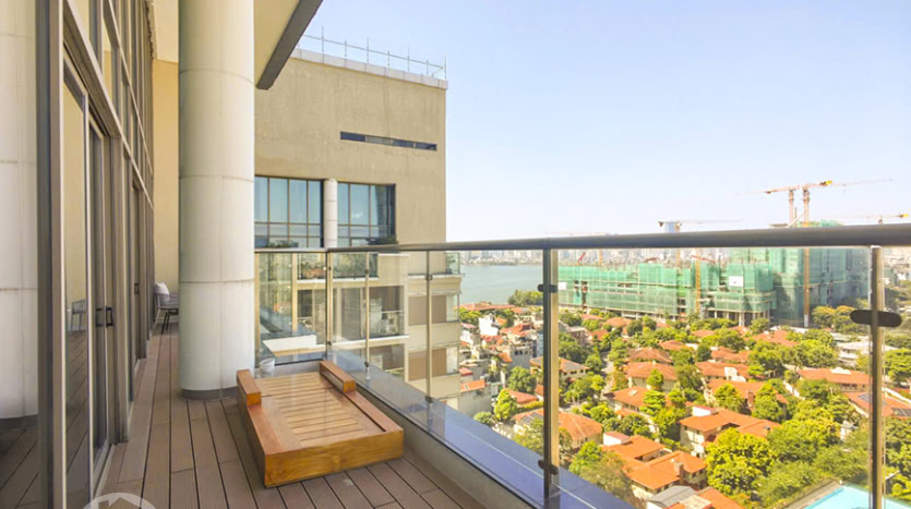 Furnished 5-Bedroom Penthouse for Rent in Tay Ho