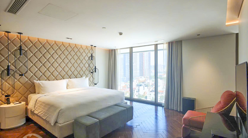 Furnished 5-Bedroom Penthouse for Rent in Tay Ho