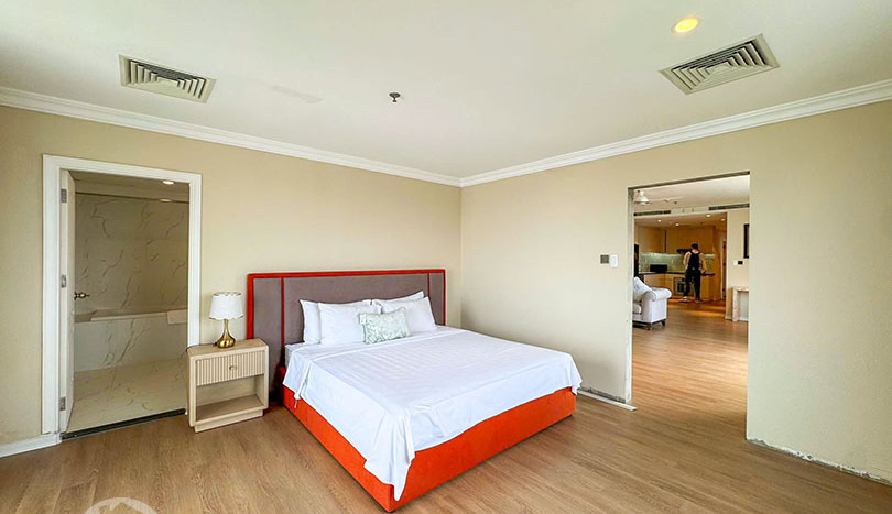 Lake View 3-Bedroom Serviced Apartment for Lease in Truc Bach Hanoi