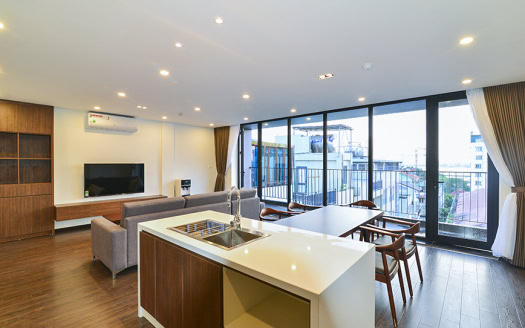 Spacious 2 bedroom apartment for rent in To Ngoc Van