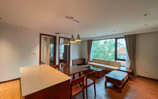Bright 2 bedroom apartment for rent in Truc Bach