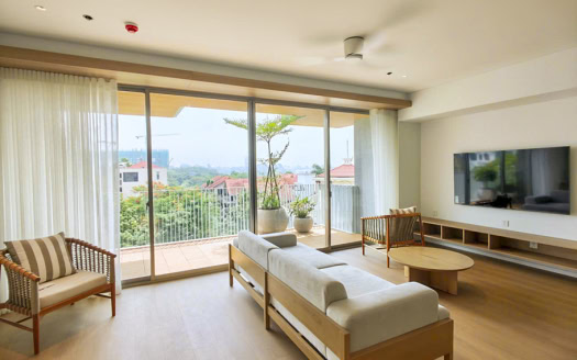 New 2-Bedroom Apartment with Open Views for Rent in Tay Ho