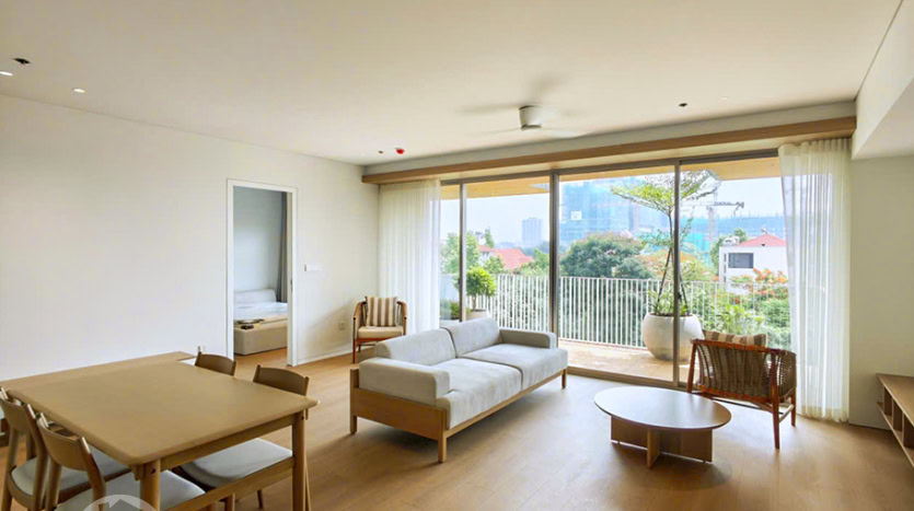 New 2-Bedroom Apartment with Open Views for Rent in Tay Ho
