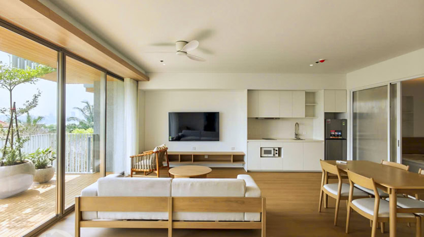 New 2-Bedroom Apartment with Open Views for Rent in Tay Ho