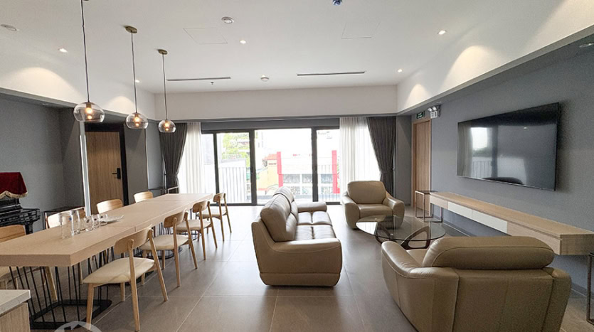 New 4-Bedroom Serviced Apartment for Rent in Tay Ho Hanoi