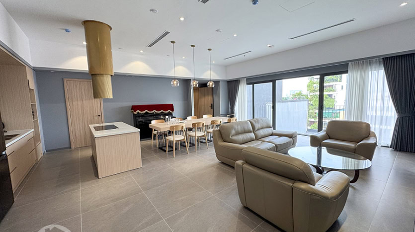 New 4-Bedroom Serviced Apartment for Rent in Tay Ho Hanoi